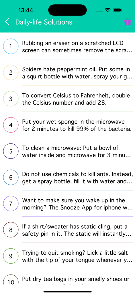 Best Life Hacks 2026 - A numbered list of practical daily life solutions and hacks for home and health