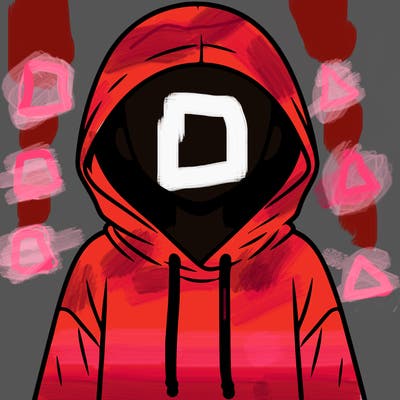 faceless girl in hoodie