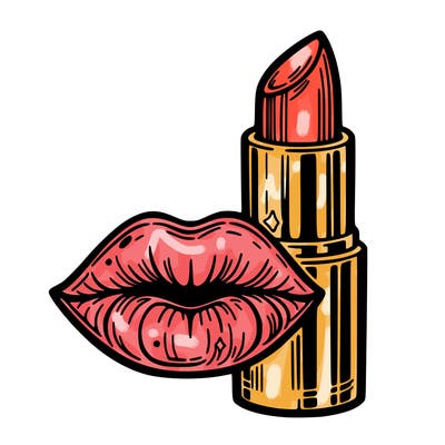 lips and lipstick