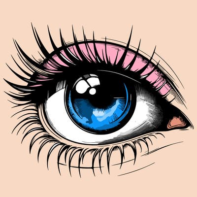 realistic eye