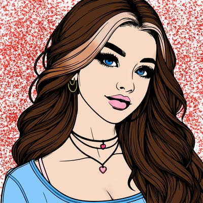 detailed realistic girl