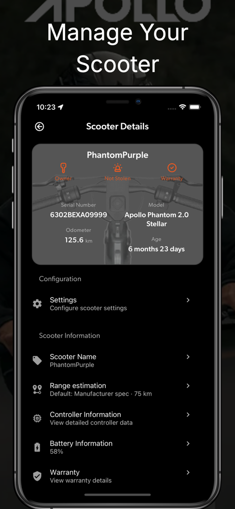 Apollo Scooters - Navigation App | MWM