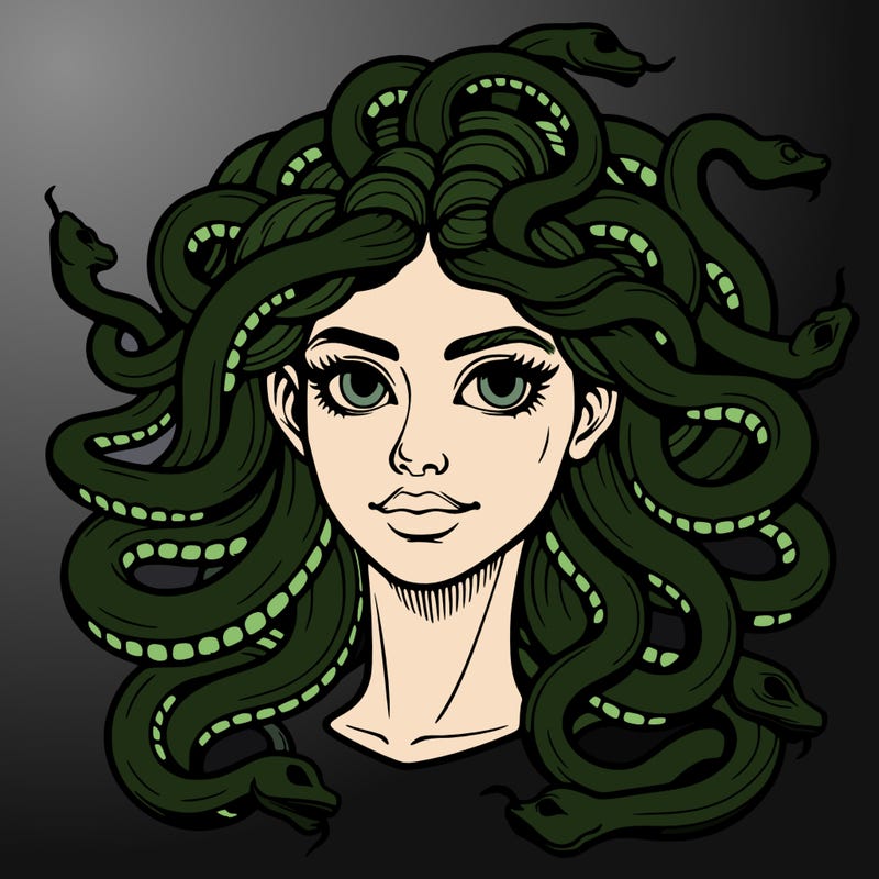 realistic medusa