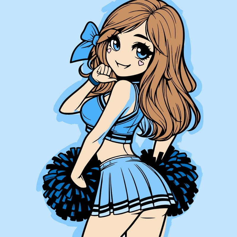 realistic cheerleader