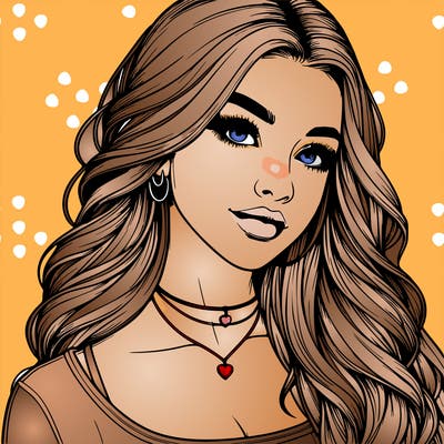 detailed realistic girl