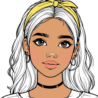 realistic teenage girl