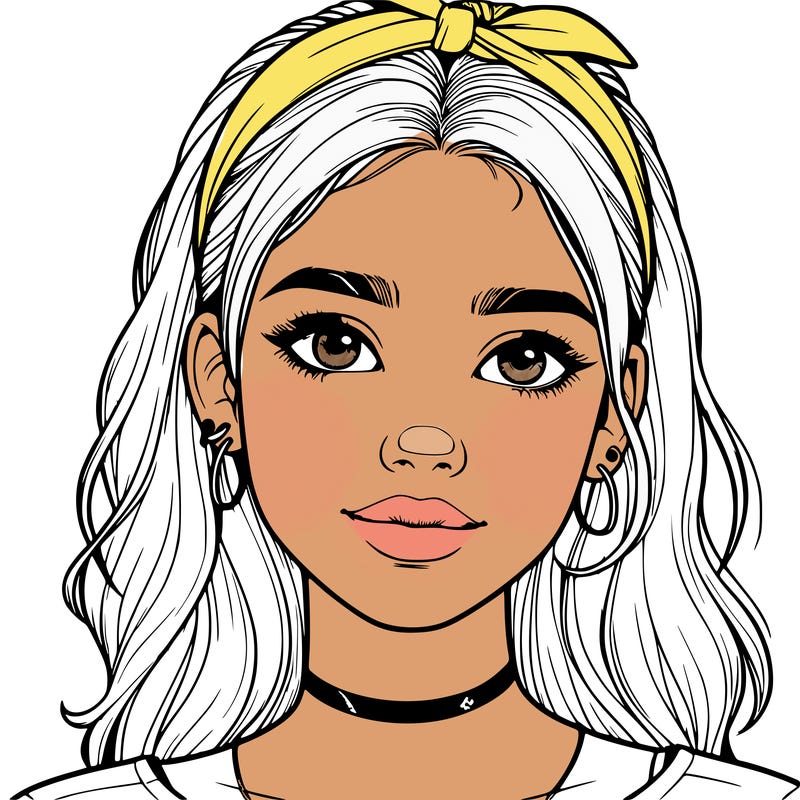 realistic teenage girl