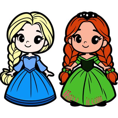 elsa and anna