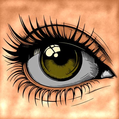 realistic eye