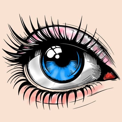 realistic eye
