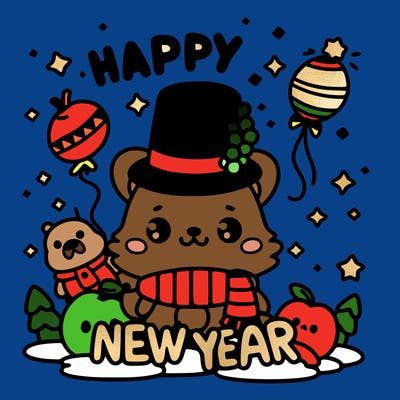 message : happy new year