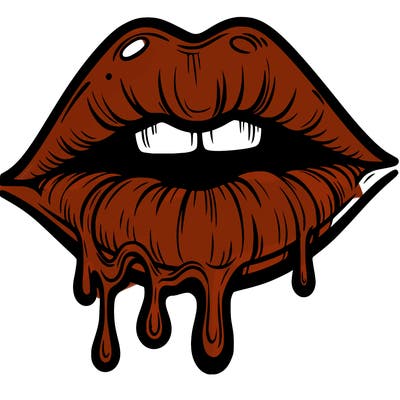 lips that look realistic and drip