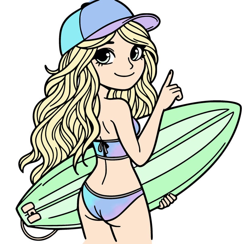 surfer girl
