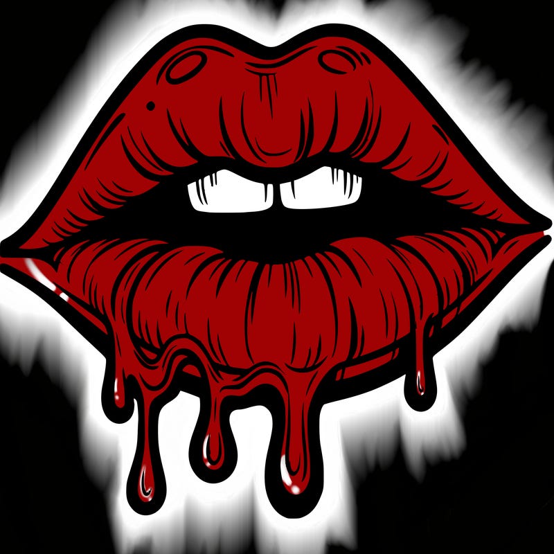 lips that look realistic and drip