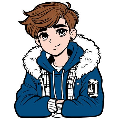 stylish teenager