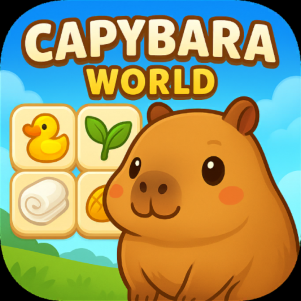 Capybara World: Tile Explorer