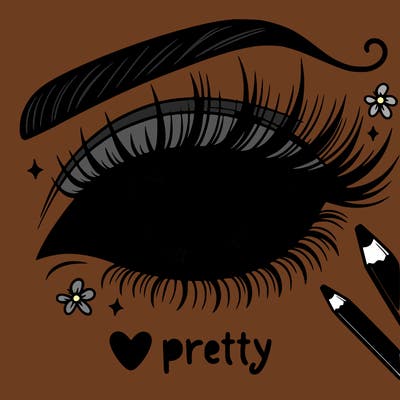 pretty eye
