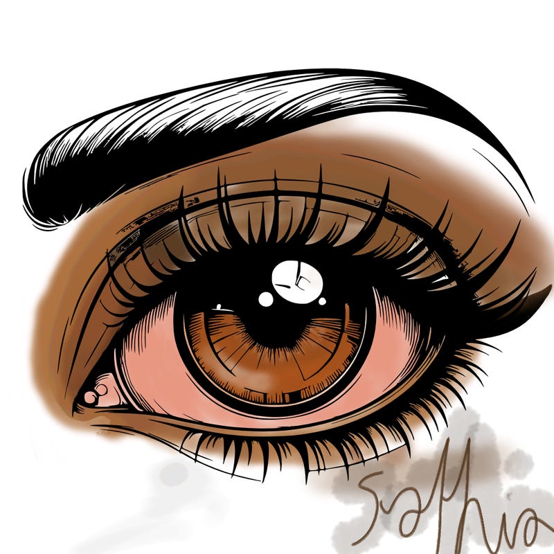 realistic eye