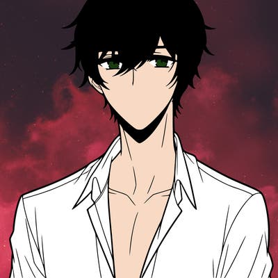 hot boy manga style