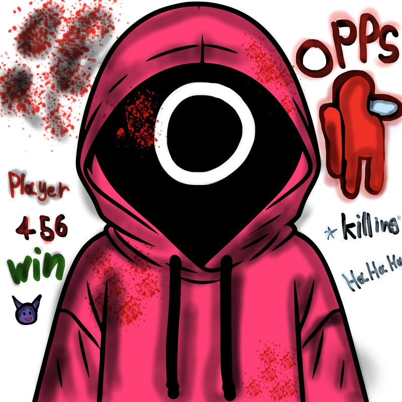 faceless girl in hoodie