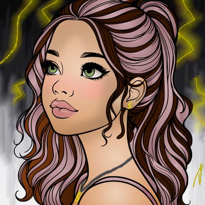 beautiful realistic girl