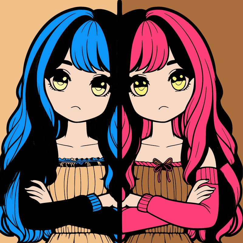 realistic girls split