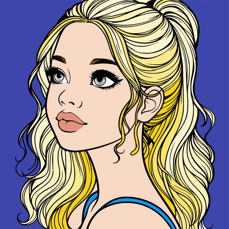 beautiful realistic girl