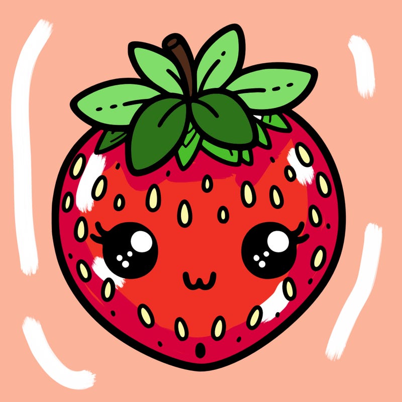 cute strawberry