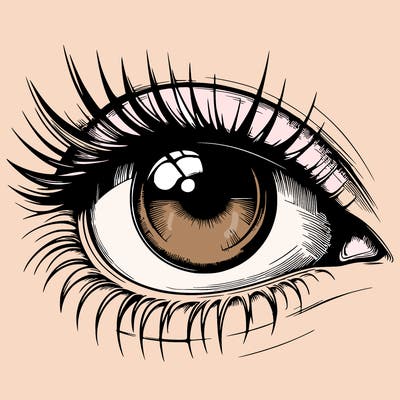 realistic eye