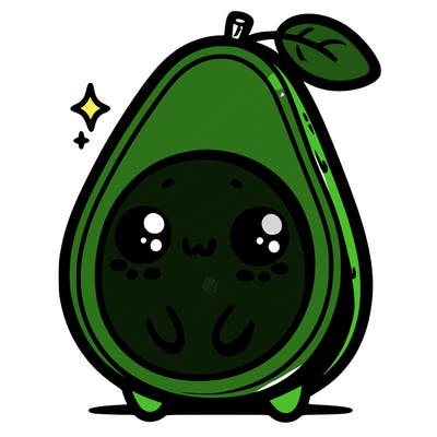 cute avocado