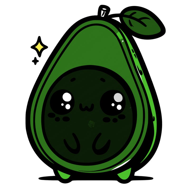 cute avocado