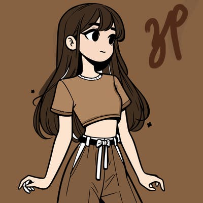 girl in a cute crop top