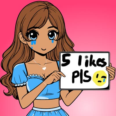 realistic pretty girl holding blank sign