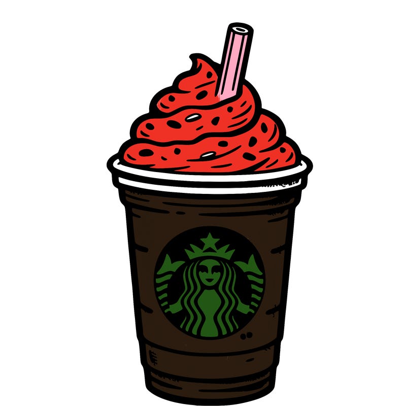 starbucks, frappuccino