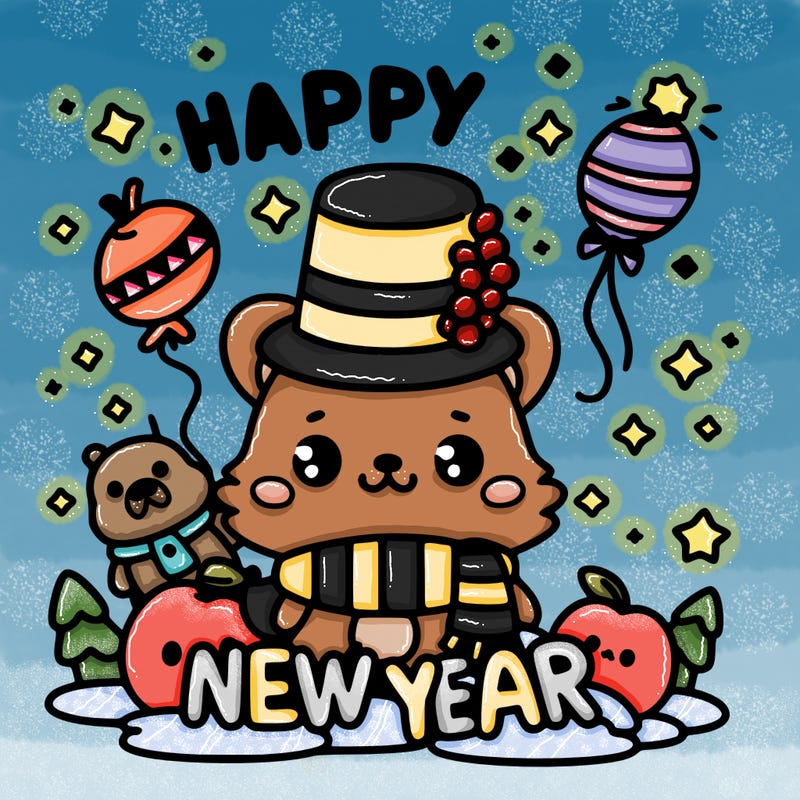 message : happy new year