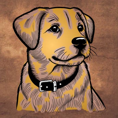 dog realistic