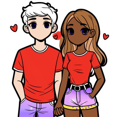 boyfriend and girlfriend
