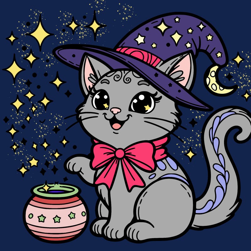 magical cat