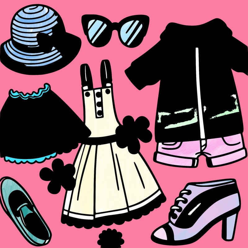 colourful preppy summery