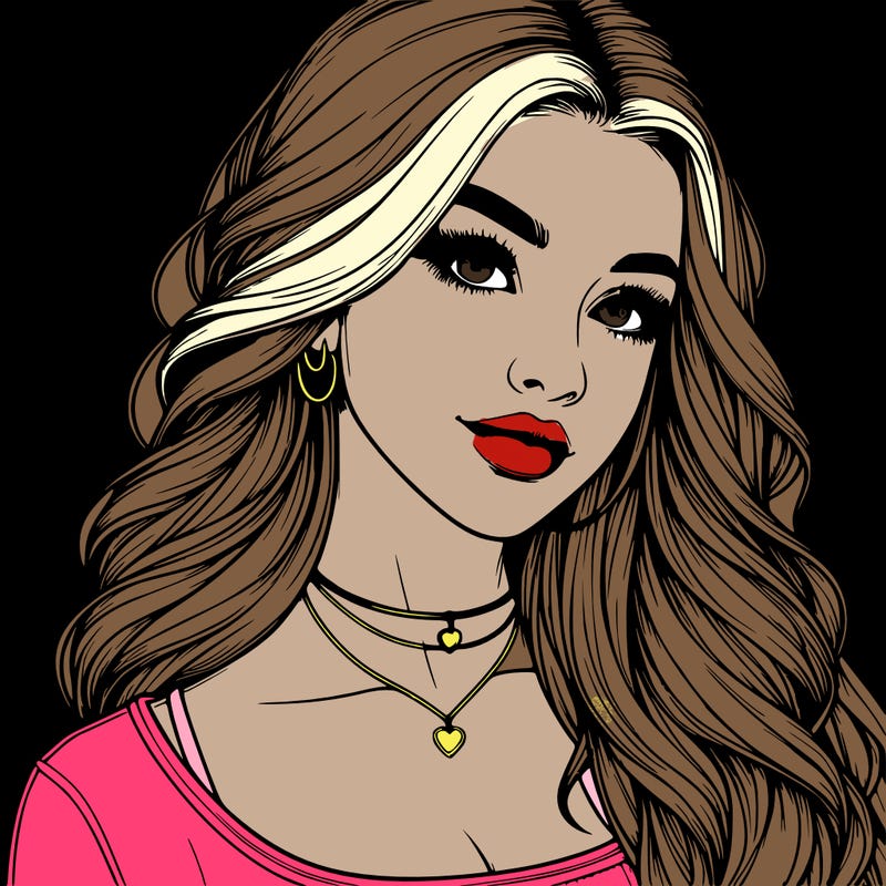 detailed realistic girl