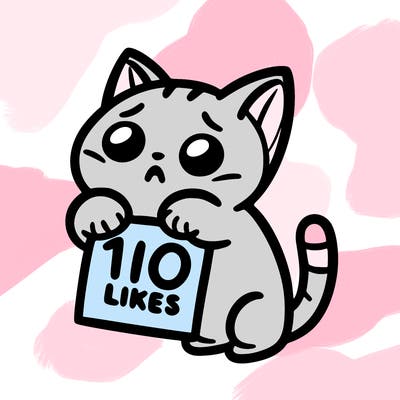 a cat begging for 10 likes