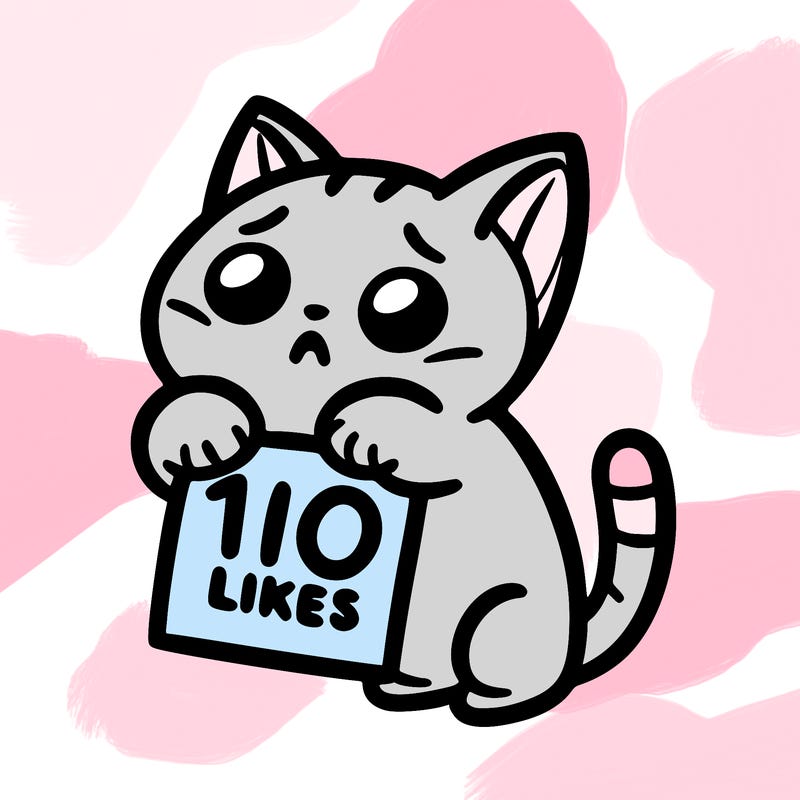 a cat begging for 10 likes