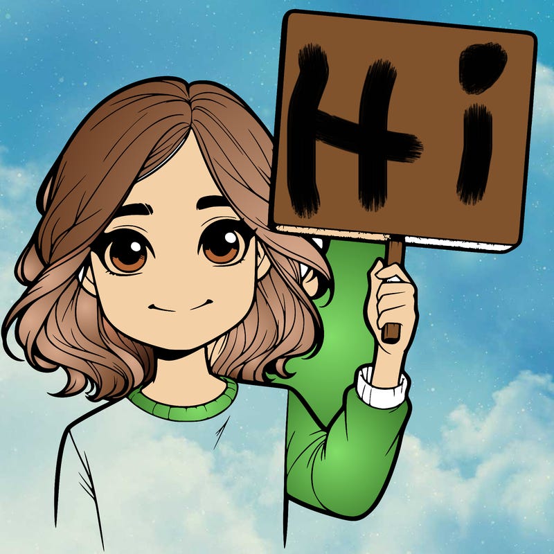 realistic girl holding up a sign