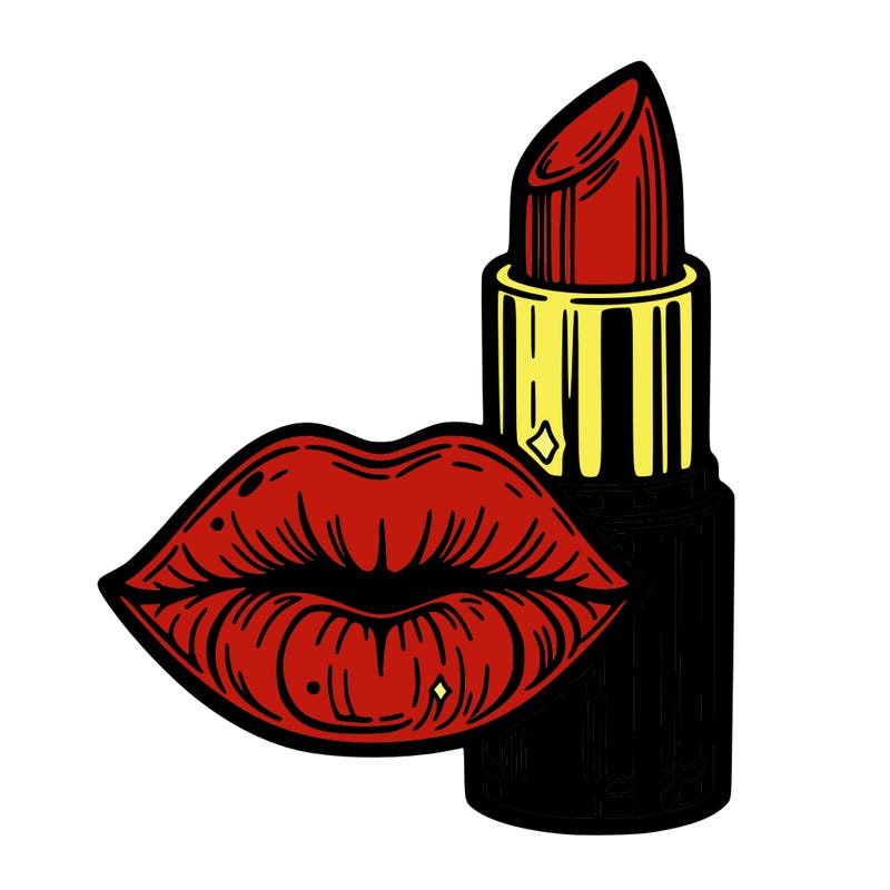 lips and lipstick