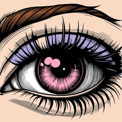 realistic eye