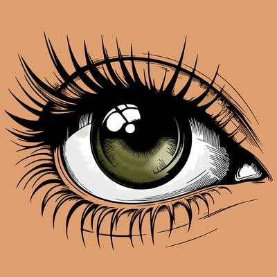 realistic eye