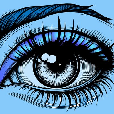 realistic eye