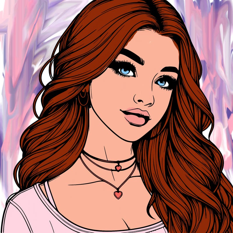 detailed realistic girl