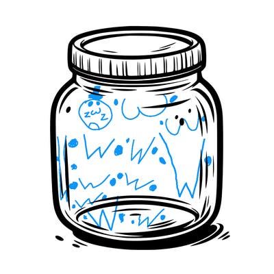 empty jar