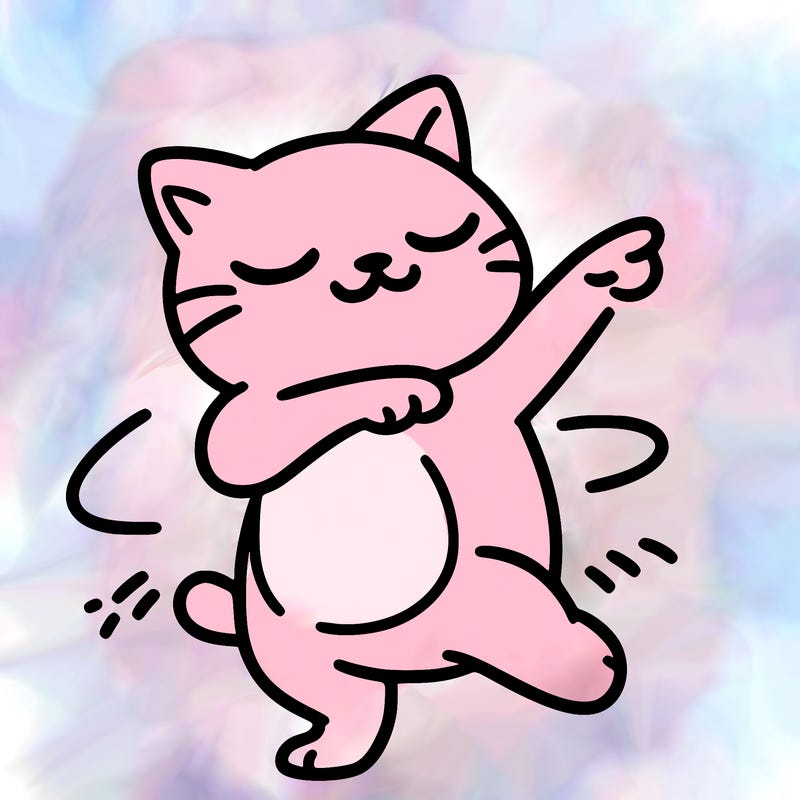 cat dancing
